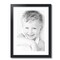 ArtToFrames 17x23" Matted Picture Frame with 13x19" Single Mat Photo Opening Framed in 1.25" Black and 2" Mat (FWM-3926-17x23)